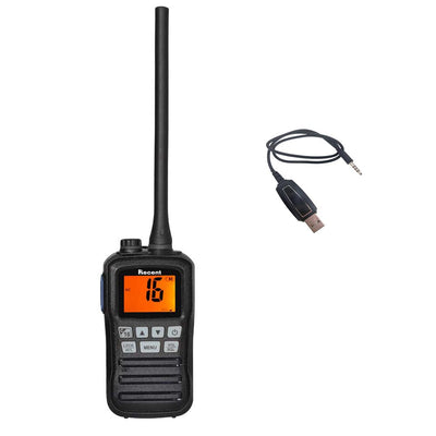 RS-25M Marine Transceiver VHF IP-X7 Waterproof Handheld Walkie Talkie Float Boat Vessel Talk Two Way Radio
