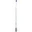 Scout 8' White VHF Antenna 6dB Stainless Steel Ferrule w/5M RG-58 Coax Includes PL-259 KS-42 [PF AN NVHF00007T]