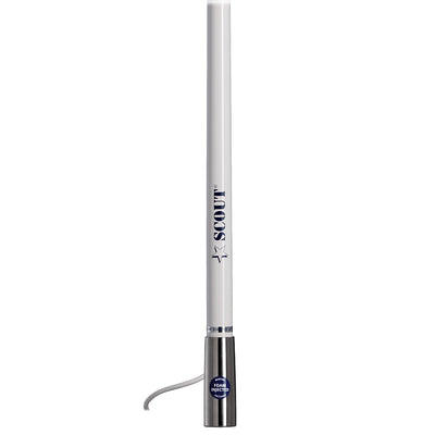 Scout Titan Series4' White AM/FM Antenna Fiberglass [PF AN NAMFM011T]