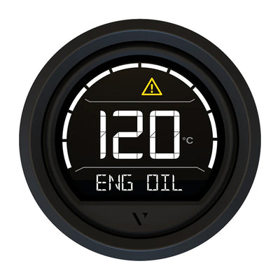 Veratron VL Digital 52 w/Triangular Black Bezel [B00205701]