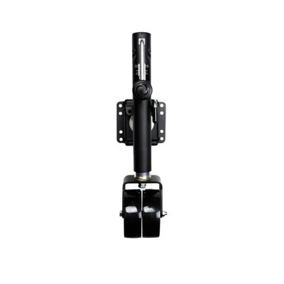 Powerwinch Select Series Jack - 1500lb, Bolt-On, Double Wheel, Carbon Black [21400-J-1500-B2-B-R]