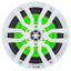 DS18 HYDRO 6.5" 2-Way Marine Speakers w/RGB LED Lights 300W - White [NXL-6]