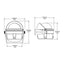 Ritchie B-81 Voyager Compass - Bracket Mount - Black [B-81]