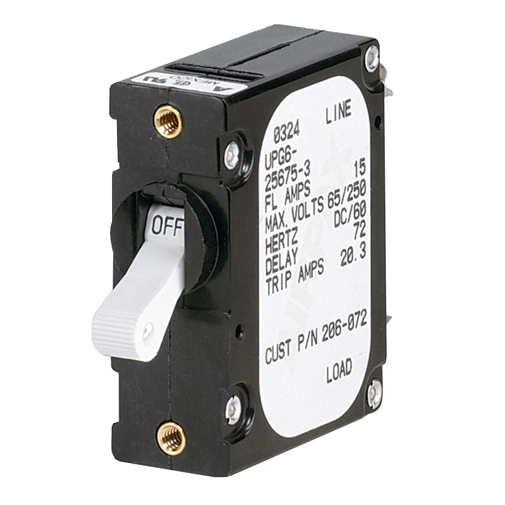 Paneltronics 'A' Frame Magnetic Circuit Breaker - 5 Amps - Single Pole [206-070S]