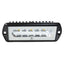 Lumitec Capri2 - Flush Mount LED Flood Light - Black Housing - 2-Color White/Blue Dimming [101186]