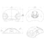 Lumitec Barbados Courtesy Accent LED Light - Black w/White Light [101059]