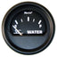Faria Euro Black 2" Tank Level Gauge - Potable Water [12830]