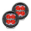 RIGID Industries 360-Series 4" LED Off-Road Spot Beam w/Red Backlight - Black Housing [36112]