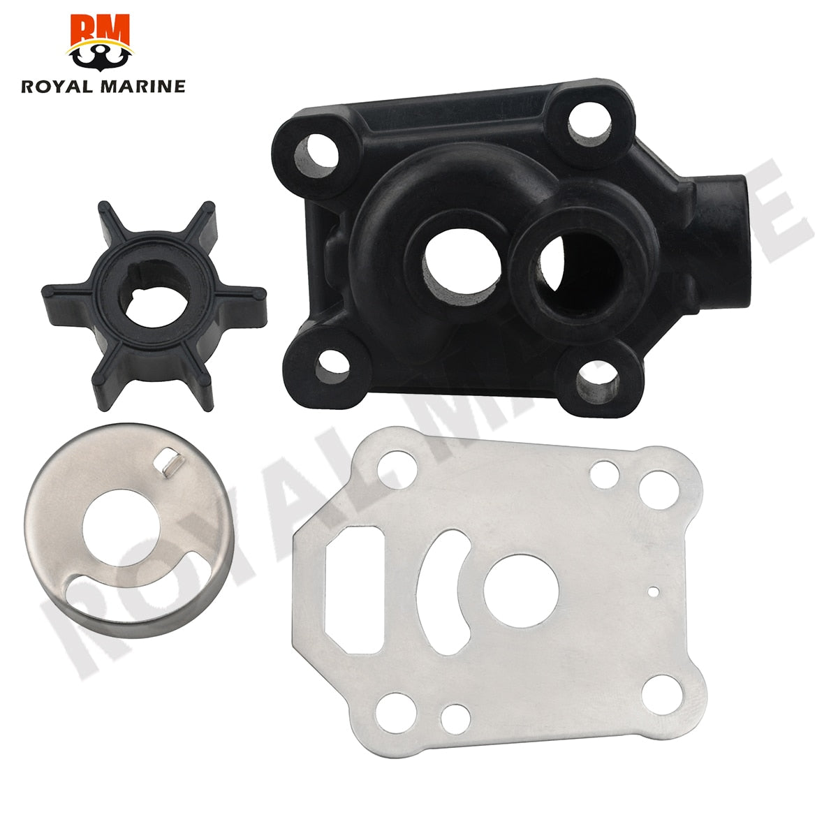 Water pump kit for  Mercury-Mercruiser outboard motor 5HP 6HP 16150  16154 16157 16826 Impeller  Housing, upper water pump
